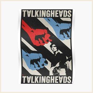 Talking Heads Concert Graphic Poster_170